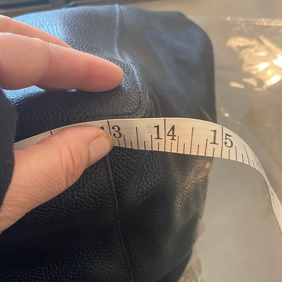 Coach Black Pebbled Leather Taylor Tote - Picture 12 of 12